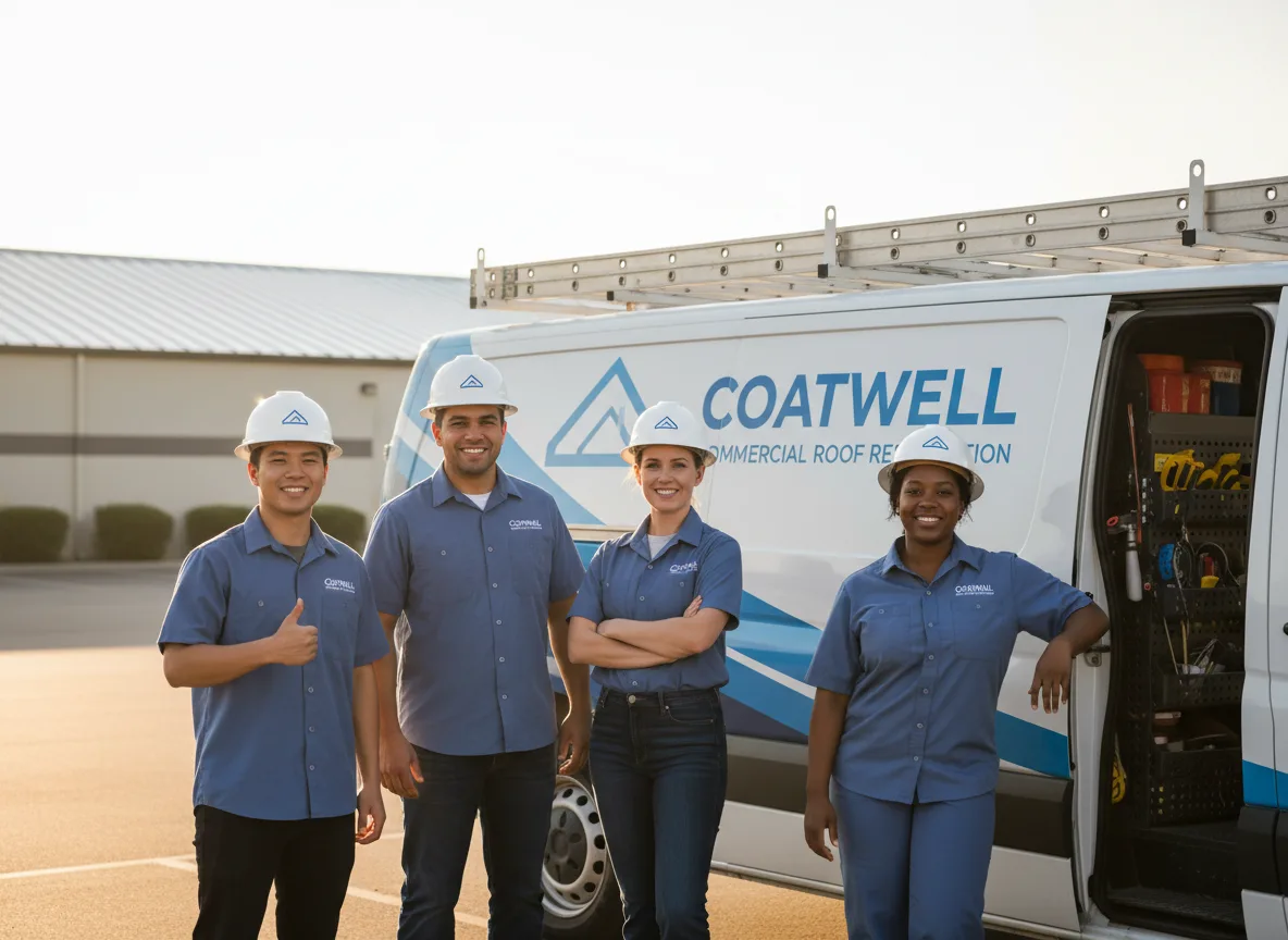 Commercial roof coating company in Seco, KY